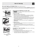 Предварительный просмотр 17 страницы Frigidaire Dual Fuel Range Slide-in Models Use & Care Manual