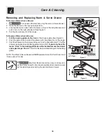 Предварительный просмотр 18 страницы Frigidaire Dual Fuel Range Slide-in Models Use & Care Manual