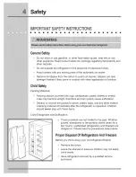 Preview for 4 page of Frigidaire E23CS75DSS6 Use & Care Manual