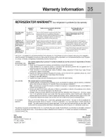 Preview for 35 page of Frigidaire E23CS75DSS6 Use & Care Manual