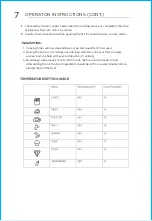 Preview for 8 page of Frigidaire EAF383 Use & Care Manual