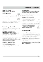 Preview for 11 page of Frigidaire EAM048KYY Use & Care Manual