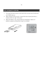 Preview for 11 page of Frigidaire EC100WF Owner'S Manual