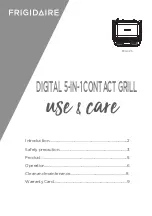 Preview for 1 page of Frigidaire ECG426 Use & Care Manual