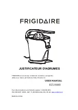 Preview for 13 page of Frigidaire ECTJ1600S User Manual