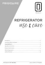 Предварительный просмотр 1 страницы Frigidaire EFMIS200-SS Use & Care Manual