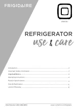 Предварительный просмотр 1 страницы Frigidaire EFMIS351 Use & Care Manual