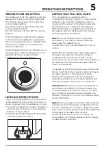 Предварительный просмотр 5 страницы Frigidaire EFR100-C Use & Care Manual