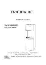 Предварительный просмотр 1 страницы Frigidaire EFWC498 Instruction Manual