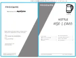 Frigidaire EKET102 Use & Care Manual preview