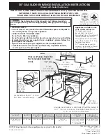 Preview for 1 page of Frigidaire Electric Slide-In Range Installation Instructions Manual