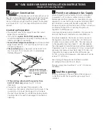 Preview for 4 page of Frigidaire Electric Slide-In Range Installation Instructions Manual