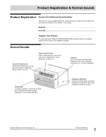 Preview for 3 page of Frigidaire ELECTRONIC CONTROL AIR CONDITIONER Use & Care Manual