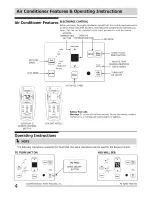 Preview for 4 page of Frigidaire ELECTRONIC CONTROL AIR CONDITIONER Use & Care Manual