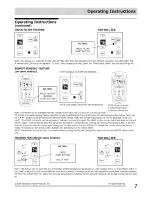 Preview for 7 page of Frigidaire ELECTRONIC CONTROL AIR CONDITIONER Use & Care Manual