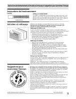 Preview for 20 page of Frigidaire ELECTRONIC CONTROL AIR CONDITIONER Use & Care Manual