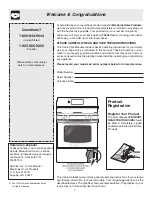 Предварительный просмотр 2 страницы Frigidaire ES200/300 Use & Care Manual