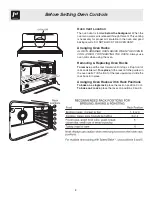 Предварительный просмотр 8 страницы Frigidaire ES200/300 Use & Care Manual