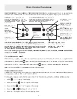 Предварительный просмотр 9 страницы Frigidaire ES200/300 Use & Care Manual