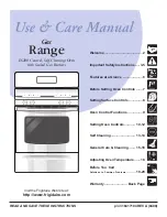 Frigidaire ES200 Use & Care Manual предпросмотр