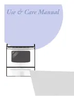 Frigidaire ES340 Use & Care Manual preview