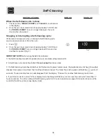 Preview for 34 page of Frigidaire ES510 Use & Care Manual