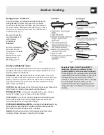 Preview for 13 page of Frigidaire ES530 Use And Care Manual