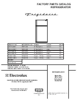 Preview for 1 page of Frigidaire F44N21CE Factory Parts Catalog