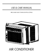 Frigidaire FAA052N7A Use And Care Manual preview