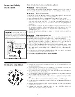 Preview for 4 page of Frigidaire FAA052N7A Use And Care Manual