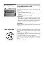 Preview for 7 page of Frigidaire FAA062P7A14 Use & Care Manual