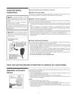 Preview for 4 page of Frigidaire FAA074S7A11 Use & Care Manual