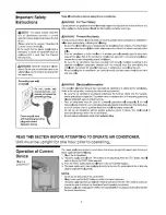 Preview for 4 page of Frigidaire FAA074S7AA Use & Care Manual