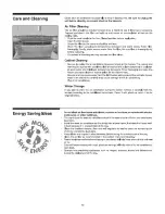 Preview for 10 page of Frigidaire FAA074S7AA Use & Care Manual