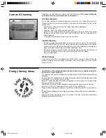 Preview for 11 page of Frigidaire FAA086P7A - 8,000 BTU Mini Compact Room Air Conditioner Use And Care Manual