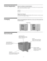 Предварительный просмотр 3 страницы Frigidaire FAA087S7A11 Use & Care Manual