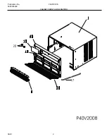 Предварительный просмотр 2 страницы Frigidaire FAC051K7A Factory Parts Catalog