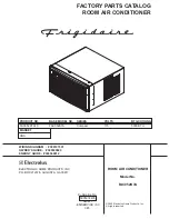 Preview for 1 page of Frigidaire FAC052K7A Factory Parts Catalog