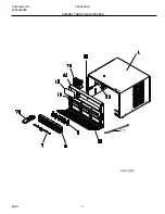 Предварительный просмотр 2 страницы Frigidaire FAC054K7A Factory Parts Catalog