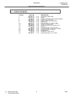 Preview for 11 page of Frigidaire FAC055K7A Factory Parts Catalog