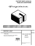 Preview for 1 page of Frigidaire FAC084K7A Factory Parts Catalog