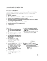 Preview for 9 page of Frigidaire FAC09C3ABJW Instruction Manual