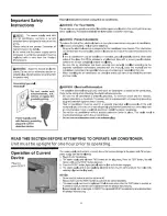 Preview for 4 page of Frigidaire FAC104P1AA Use & Care Manual