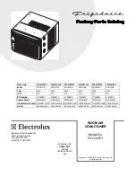 Frigidaire FAC124P1 Factory Parts Catalog preview