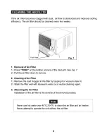 Preview for 10 page of Frigidaire FAD052M7A1 User Manual