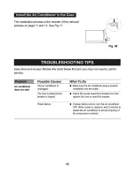 Preview for 17 page of Frigidaire FAD052M7A1 User Manual