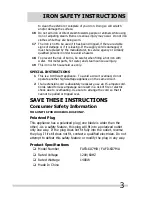 Предварительный просмотр 3 страницы Frigidaire fafi16d7Ma Use & Care Manual