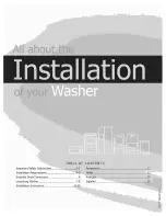 Preview for 1 page of Frigidaire FAFS4073NA0 Installation Manual