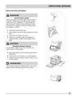 Preview for 7 page of Frigidaire FAFS4073NA0 Installation Manual