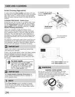 Preview for 24 page of Frigidaire FAFS4073NA0 Use & Care Manual